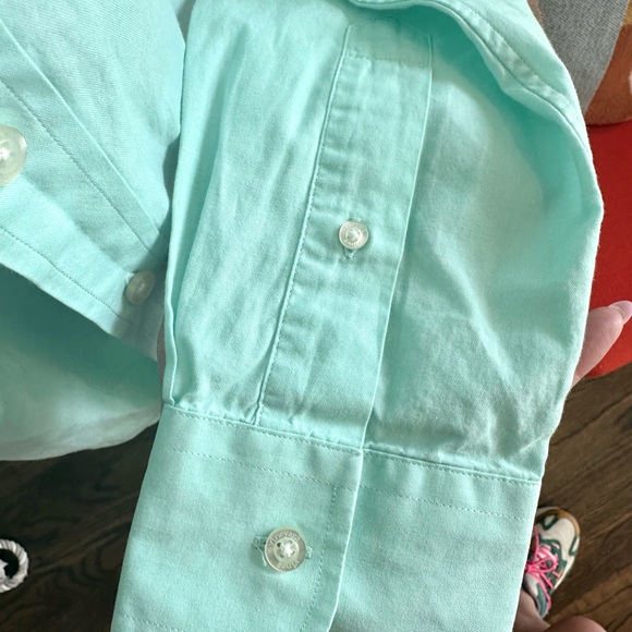 Vineyard Vines Slim Fit Tucker Shirt in Seafoam – men’s M - Picture 5 of 9